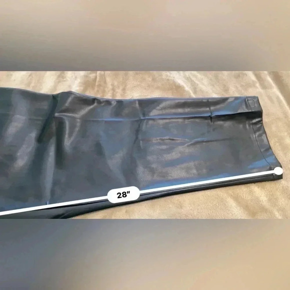 Ruby Rd Faux Leather Pants NWT Size 18W - Picture 10 of 13